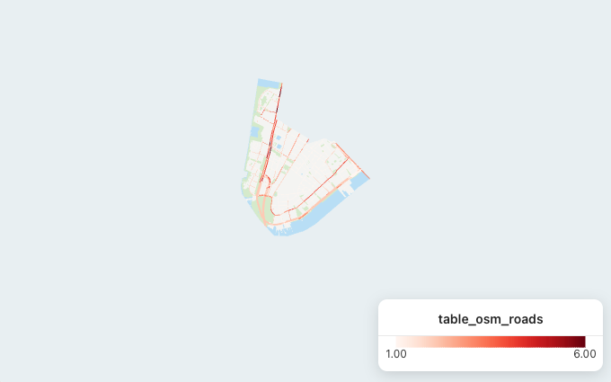 Compute on OSM Roads